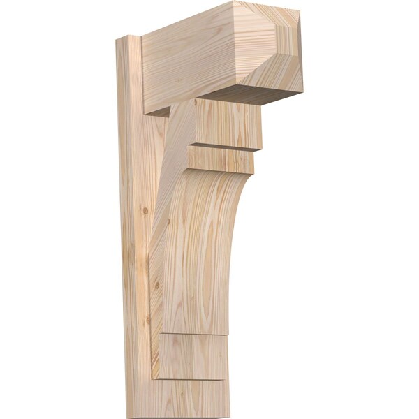 Ekena Millwork Merced Craftsman Smooth Outlooker, Douglas Fir, 7 1/2"W x 14"D x 26"H OUT08X14X26MRC04SDF - main